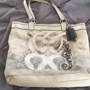 Limited Edition Coach Seahorse Tote GUC